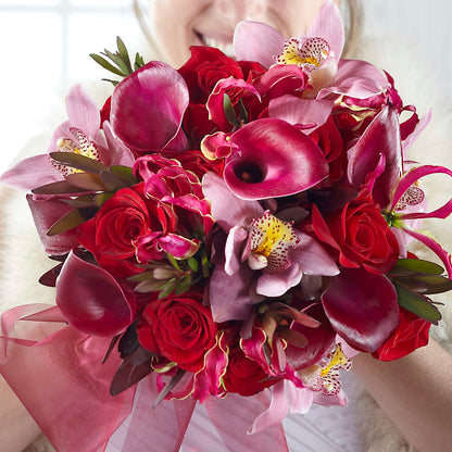 Heart of Hearts Bouquet – MILLER'S FLOWERS, Racine WI