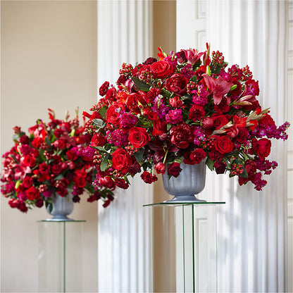 Love & Honor Arrangement – MILLER'S FLOWERS, Racine WI