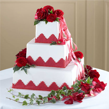 Forever Happiness Cake Decor – MILLER'S FLOWERS, Racine WI